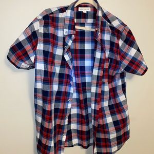 Americana Short Sleeve Button Up